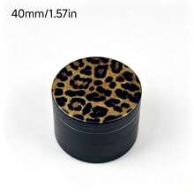 40/50毫米豹纹金属研磨器，可拆卸可清洗，高端礼品，送给女朋友、男朋友、父母的最佳选择 - 查看 8