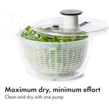 OXO Good Grips Little Salad & Herb Salad Spinner,Fruit Washer And Lettuce Spinner,(Pack Of 12) - 白色小號 - 查看 4