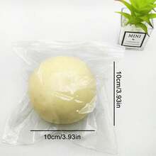 1个10厘米超大流体芝士球，减压巨型流体球，大号慢回弹挤压玩具，超大流体减压玩具，泥巴触感麻糬挤压玩具，惊喜礼物，生日礼物，圣诞礼物，完美礼物，礼品玩具，儿童减压玩具，成人减压玩具，儿童节礼物，母亲节礼物，宰牲节礼物，圣诞节礼物，万圣节礼物，感恩节礼物，返校季礼物，毕业季礼物，纪念品，派对礼物，软萌玩具 - 彩色 - 查看 9