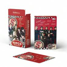 92pcs/Box 2026 SEASON'S GREETINGS (60pcs LOMO Cards + 32pcs Stickers), K-POP Fan Merchandise, Limited Edition SKZ Fan Goods, Collectible Photo Cards, Stickers - Multicolor - View 3