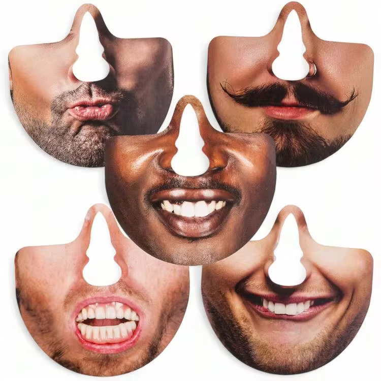 15pcs Paper Nose Masks - Funny Adult Party Masks, Photo Props, Masquerade, Wedding, Birthday, Celebration, Decorations, Add Fun To Memorable Occasions, Photo Booth Props - View 6