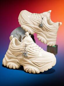Women Casual Shoes - Beige - View 7