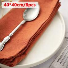 2/6/12/270pcs Modern Minimalist Solid Color Napkins, Washable And Reusable, Suitable For Weddings, Banquets, Hotels, Restaurants, Kitchens, Dining Tables, Home Decor - Multicolor - View 16