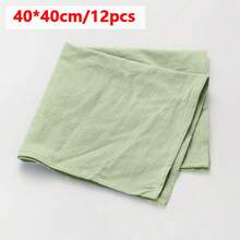 2/6/12/270pcs Modern Minimalist Solid Color Napkins, Washable And Reusable, Suitable For Weddings, Banquets, Hotels, Restaurants, Kitchens, Dining Tables, Home Decor - Multicolor - View 15