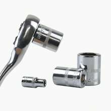 1/4 Sleeve Short Sleeve, Sleeve Head Sleeve Head Quick Auto Repair Machine Tool - A - View 4