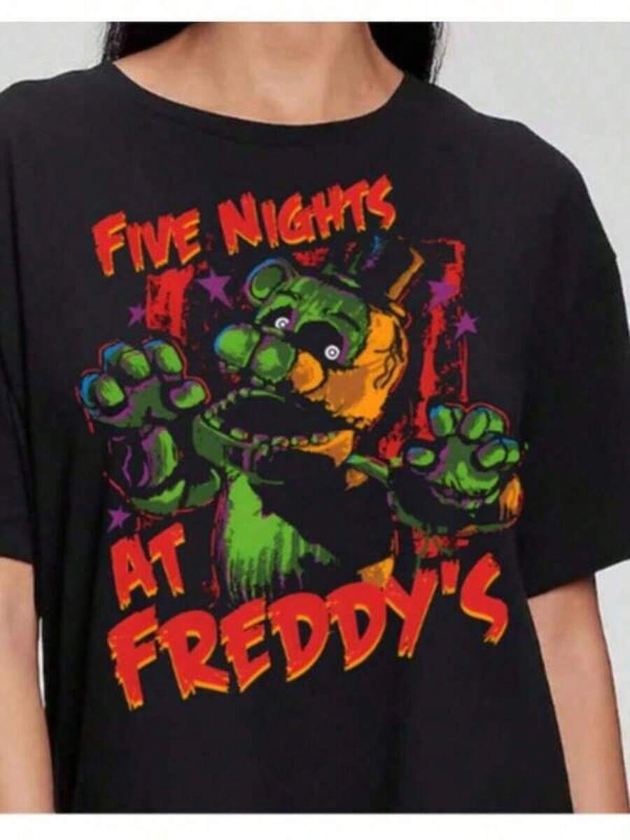 2026 Men's Women's T-Shirt, New Year Clothes, Tee, 100% Cotton Short Sleeve Casual Tee Five Nights Sister Location Funtime Freddy Foxy And Men'S Black T-ShirtFive Nights At Freddy'S Celebrate Men'S Black T-ShirtFive Nights At Freddy'S Character Squares Men'S Black T-ShirtFive Nights At Freddy'S Characters Pins Boy'S Black T-ShirtFive Nights At Freddy'S Comic Cover Art Boy'S Black T-ShirtFive Nights At Freddy'S Disintegrating Freddy Fazbear Boy'S Black Comfortable Outdoor Casual Wear Size From , Sports T-Shirts, Outfit Women, Men Clothes, Graphic T Shirt Men, Gym Wear Men, Tops For Men, Going Out Tops, Fall Clothes For Men, Graphic Tees, Cute Tops, Tops For Women, Fall Clothes For Women, Perfect & Holiday Gift For Men And Women Gifts For Boyfriend Women Summer Clothes Boy Clothes Tshirts For Men - màu đen - Xem 1