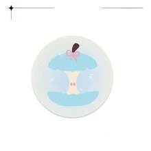 Alfombrilla para taza de coche con diseño de manzana rosa, artículo para ambiente agradable en el coche, alfombrilla para taza de agua de coche, alfombrilla de cuero anticalor para el hogar, alfombrilla de aislamiento térmico/estilo aleatorio - montaña rusa de Apple - Ver 7