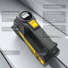 Carsun 新款 22 缸手持式空气压缩机，配备强劲马达，适用于 SUV 和轿车，充气、放气和 LED 照明 - 有綫 - 查看 10