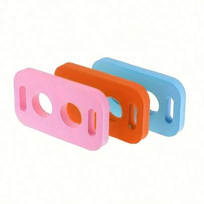 1pc EVA Foam Swimming Float Board, Helpful Tool For Swimming & Stroke Practice! High Buoyancy EVA Material, Stable Flotation Won't Collapse, Easily Supports Body To Help Beginners Quickly Master Floating Sensation. Suitable For Kicking Exercises And Breathing Practice, Doubles Swimming Learning Efficiency, Provides Great Safety.