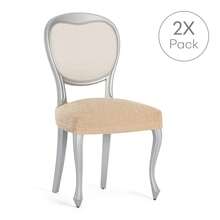 Kiva 2 Universal And Versatile Chair Covers, Various Colors Available – Easy-To-Fit Protective Chair Cover For Backrest, Seat And Arms - Beis 2 - View 9