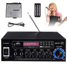 Auto-Musikzubehör und Verstärkerzubehör eignen sich ideal für Familienfeiern, Picknicks im Freien, Garagen, Studios, Karaoke, mobiles Musikstreaming und Campingunterhaltung. - A - Übersicht 1