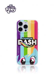 Hasbro MY LITTLE PONY 官方正品卡通少女手机壳，节日礼物，盒装，适用于三星Galaxy系列/苹果iPhone 17、17 Air、17 Pro、17 Pro Max、11、12、13、14、15、16 Pro、16 Pro Max、14 Plus、15 Plus、16 Plus、15 Pro Max、16 Pro、16 Pro Max、XR - 無色 - 查看 3