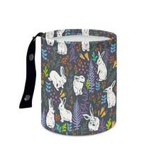 1 Stück Cartoon Tier Muster faltbarer Auto Mülleimer, moderner Stil Polyester Flachdruck, 18,5*15cm, Aufbewahrungseimer mit Aufhängefunktion - Verschiedenfarbig - Übersicht 14