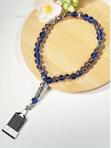 1pc 33pcs Smooth Glossy Muslim Prayer Beads, Luxury Unisex Fashion Rosary - Multicolor - View 9