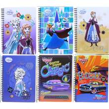 Elsa Princess Spiral Notebook, Small Notebook, Office & Study Supplies, Small Memo Pad, Suitable For Birthday Party And Back To School Gifts, Disney Princess Mini Notebook - A6 - View 1