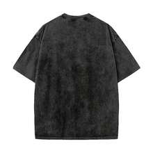 Two Cartoon Animal Balcony 2026 Summer Cotton Tee, Premium Pure Drop Shoulder Short Sleeve, Unisex Hip Hop Minimal Street Daily Top - Black 6 - View 3