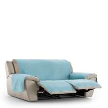 Kiva Padded And Non-Slip Relax Sofa Cover, Various Colors Available – Premium Protection Sofa Cover, Comfort And Style In An Adjustable And Washable Design - Turquoise - View 3