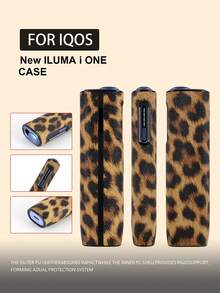 1pc IQOS ILUMA I ONE New Protective Case, Made Of PC And Premium PU Leather, Delicate Texture, Anti-Fall, Anti-Fingerprint, Anti-Scratch, Full Coverage Design, Precise Cutouts, Realistic Button Feel, Fashionable & Personalized Color/Pattern Designs, Unisex, Couples, Gift Box Included - Multicolor - View 13