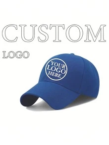 Customizable Baseball Caps Text Graphics Unisex Adjustable Sun Hats Personalized Gift Print Any Face Directly Onto The Cap - Multicolor - View 34