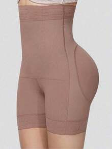 Women High Waist Tummy Control Shapewear Bottoms, High-Waisted Abdominal Control Shorts, Butt Lifting, Firm Waist And Lift Buttocks Tights, Daily Wear And Various Occasions - màu đen - Xem 5