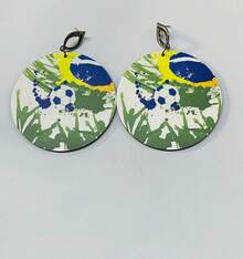 Brazil World Cup Earrings - 耳環 27 - 查看 1