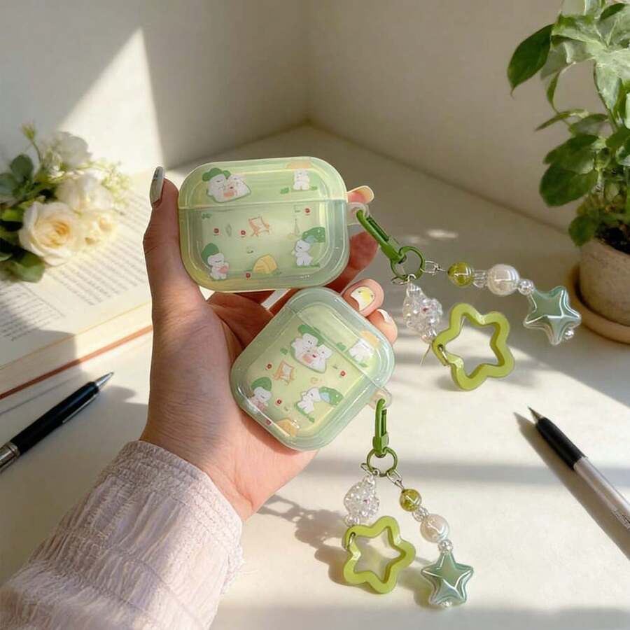 Ốp bảo vệ kiểu dáng dành cho thú cưng ngoài trời, tương thích với ốp sạc không dây của Apple, chống trầy xước và chống rơi vỡ. - Trong sáng - Xem 1