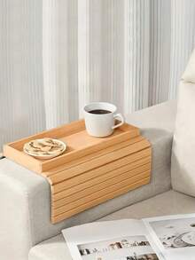 Khay để đồ trên ghế sofa có thể gập lại bằng tre, không cần lắp ráp. Sản phẩm bao gồm giá đỡ cốc chống rơi và thảm chống trượt, phù hợp cho ghế sofa, phòng khách và văn phòng. Có thể đựng điện thoại di động, đồ ăn nhẹ và điều khiển từ xa. - Nhiều màu - Xem 4