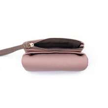 New Large Capacity Simple Women's Handheld Wallet, Multi-Functional Retro Card Holder, Versatile Fashion Short Coin Purse - Rosa - Visa 3