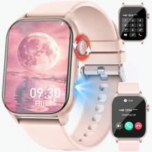 GAWSUG Jam Tangan Pintar Pria Layar Sentuh AMOLED 1,95 inci dengan Panggilan Nirkabel Bluetooth, Tampilan Jam Kustom, Mode Multi-Olahraga, Pemantauan Kesehatan Wanita, Detak Jantung, Monitor Oksigen Darah, Jam Tangan Pintar untuk Wanita yang Kompatibel dengan iOS & Android - View 11