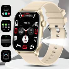 GAWSUG Jam Tangan Pintar Pria Layar Sentuh AMOLED 1,95 inci dengan Panggilan Nirkabel Bluetooth, Tampilan Jam Kustom, Mode Multi-Olahraga, Pemantauan Kesehatan Wanita, Detak Jantung, Monitor Oksigen Darah, Jam Tangan Pintar untuk Wanita yang Kompatibel dengan iOS & Android - View 9