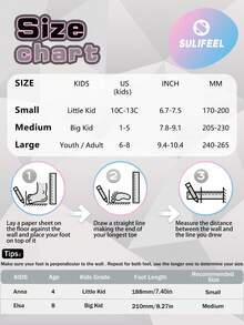 Roller Skates For Girls Boys Kids, 3 Sizes Adjustable Quad Skates With Light Up Wheels Fun Children Skates - Pink - View 8