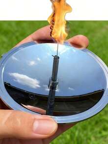 1/2pcs Solar Igniter, Outdoor Camping Survival Fire Starter, Portable Solar Cooker Lighter - Multicolor - View 5