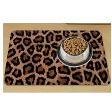 1 pieza, Alfombra de piso con estampado de leopardo, Alfombra absorbente de agua, Adecuada para entradas, baños, áreas de alimentación de mascotas. Disponible en varios diseños y tamaños de estampado de leopardo. - Multicolor - Ver 4