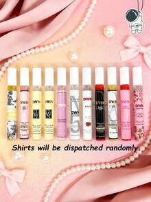 1/10pcs 10ml Limited Edition Fragrance Mist Set, With Fresh And Delicate Floral And Fruity Scents. Includes 10 Different Fragrances (Coconut, Fruit, Vanilla, Jasmine, Lavender, Violet, Rose, Amber, Sandalwood), Long-Lasting And Multi-Layered Aroma, Air Freshener, Can Be Used For Daily Odor Elimination And Fragrance Addition. Also A Great Choice For Christmas Or Birthday Gifts. - Multiple Styles - View 9