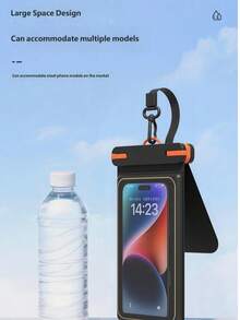 Yuke Double Layer Waterproof Phone Case Touch Screen Transparent Dry Bag Sealed Pouch Pool Beach Cruise Essentials For Swimming Snorkeling Diving Drifting Photography - Multicolor - View 10