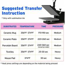 30 Lembar Kertas Transfer Sublimasi Cocok untuk Printer Inkjet dan Dapat Digunakan untuk Kaos, Tas Kanvas, Casing Ponsel, Alas Mouse, dll. - A4 - View 8