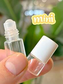 Rollerball Set For Bottles: Each Rollerball Holds 0.03 Oz And Features A 2mm Ball Design, Rollerball Bottle - Essential Oil Sample Vial / Light-Blocking Perfume Decanting Bottle, Perfect For Travel-Sized Perfumes, Essential Oils, Or Skincare Samples, Allowing For Easy Refills While On The Go - A - View 4