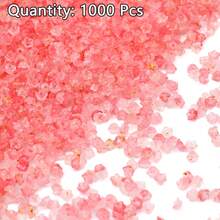 1000pcs Dual-Color Flower Beads, Acrylic Loose Beads, DIY Jewelry Making Materials For Necklace, Bracelet, Earrings - DIY Acrylic Flower Beads - View 14