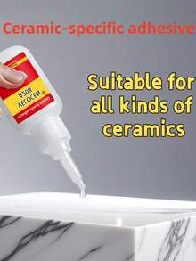 陶瓷修补胶，专业无缝陶瓷粘合剂，耐热，瓷器修补，宜兴紫砂壶修补，超强粘合，防水修补胶，速干通用修补胶 - 21克 - 查看 9