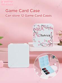 Ayotu Custom Sakura Tree Pattern Switch Console Case & Accessories Kit, Compatible With Switch / Switch OLED / Switch Lite, Including Protective Case, Storage Bag, Dock Cover, Host Dust Cover, Game Card Case More, Ideal Gift For Game Enthusiasts,Christmas, Valentine's Day, Spring & Back To School - White - View 15