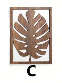 Tranh in phẳng vân gỗ 2D, bộ 3 tranh trang trí tường hình lá gỗ cổ điển - Tự dính, dễ lắp đặt, có thể tái sử dụng, bề mặt mờ, phù hợp trang trí phòng khách, phòng ngủ, văn phòng | Trang trí tường cổ điển | Tranh khung gỗ, trang trí tường, trang trí phòng, trang trí phòng ngủ, trang trí nhà cửa - Nhiều màu - Xem 13