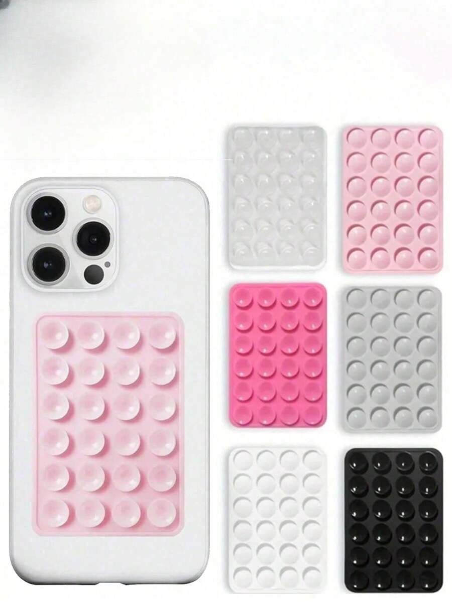 1 chiếc đế giữ điện thoại silicon hai mặt có giác hút, giá đỡ điện thoại có giác hút, giá đỡ điện thoại dính Octobuddy, giá đỡ điện thoại dính, thích hợp cho điện thoại nữ, ví mini, hộp đựng thẻ. - Nhiều màu - Xem 1