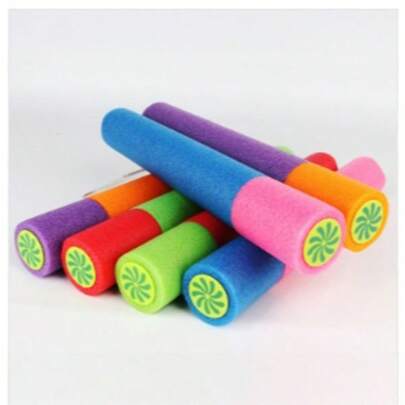 Straight Foam EVA Water Gun, Pull-Type Water Cannon For Beach Water Play In Summer