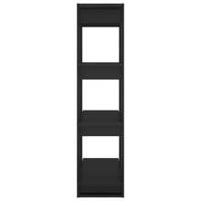 vidaXL Bookshelf, Room Divider, Freestanding Shelf, File Shelf, Wall Shelf, Storage Shelf, Office Shelf, Multi-Purpose Shelf, Grey, 80x30x123.5cm - Black - View 7