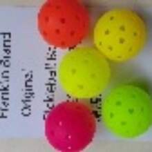 12pcs -40 Hole Rotomolded Pickleball, Seamless One-Piece Frosted Surface Pickleball For Outdoor Competition 1-12pcs -40 Hole - 1pcs - 查看 6