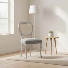 Kiva 2 Chair Covers Made Of Super Elastic Fabric, Various Colors Available – Bi-Elastic Chair Covers, Breathable And Adaptable To Multiple Models, Protection Against Daily Wear And Tear - 灰色 - 查看 2
