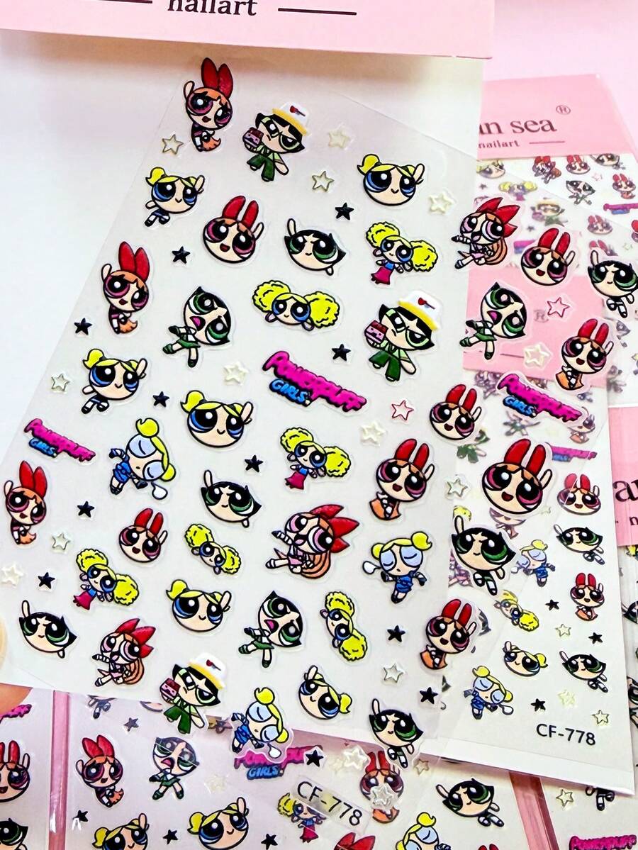 3D立体贴纸，透明防水，适用于日记本、相册、人物贴纸、贴纸书、软萌玩具、糖果滴胶贴纸、小猫、海豹、糖果滴胶贴纸、贴纸书、猫咪、软萌玩具 - 彩色 - 查看 1