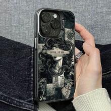Funda para teléfono a prueba de golpes con diseño de Medusa, adecuada para uso personal o como regalo, compatible con Apple  11/11 Pro/11 Pro Max/12/12 Pro/12 Pro Max/13/13 Pro/13 Pro Max/14/14 Pro/14 Pro Max/15/15 Pro/15 Pro Max/16/16 Pro/16 Pro Max/17/17 Pro/17 Pro Max. - Estilo (1 pieza) - Ver 2