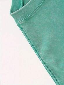 Unisex Short Sleeve T-Shirt, Disney Stitch Four-Panel Comic Print Short Sleeve, Summer Travel Short Sleeve - Mint Green - View 3