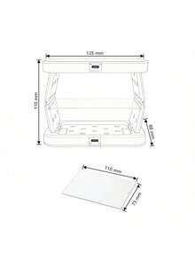 Nhựa UV có đèn UV - Bộ nhựa UV trong suốt dạng cứng được nâng cấp, bộ nhựa kèm đèn UV 38W dùng để làm đồ trang sức thủ công 100g/200g/300g - Trong sáng - Xem 4